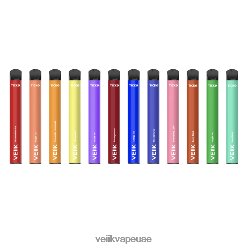 VEIIK Ticko فيب 1200 سحبة 0242L031 VEIIK vape uae نكهات متعددة VEIIK Ticko فيب 1200 سحبة 0242L031 VEIIK vape uae نكهات متعددة